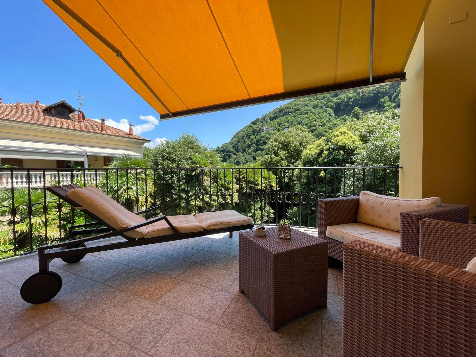 Villa Palmira Kinderfreies Hotel 카노비오 외부 사진